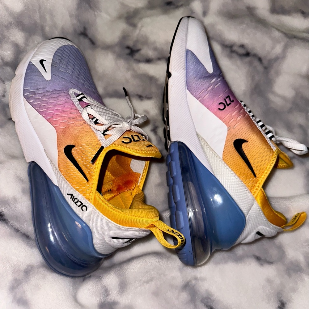 Nike air max 270 gradient university gold men’s 8
